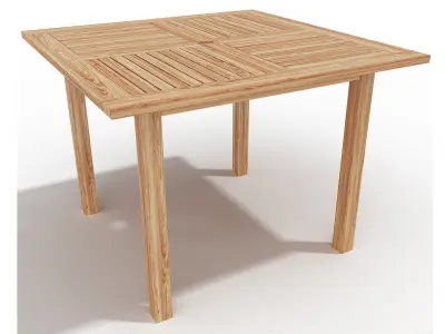Square Table 3D model