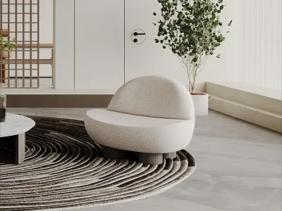 living room V-Ray Renderer 3D model purchase
