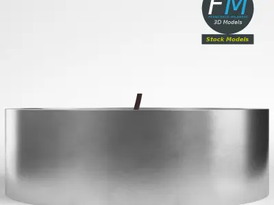 Tealight candle 3D model