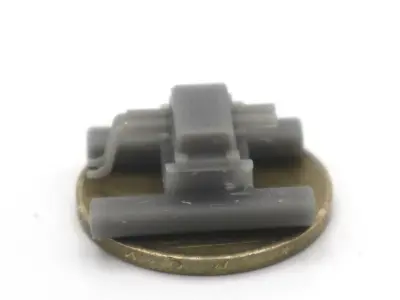 HO Scale Rail switch box 2 train  3D print model