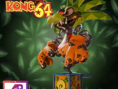 Mad Jack DK64 3D print model