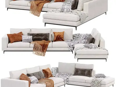 Minotti Andersen Sofa 3D model