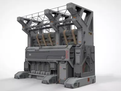 Sci Fi Modular Environment 3 3D model