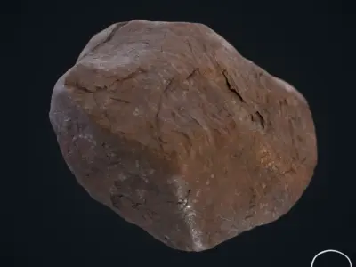 Rock 4model 3d Low-poly 3D model