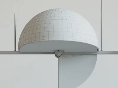 Pendant lamp Trapeze by oblure 3D model
