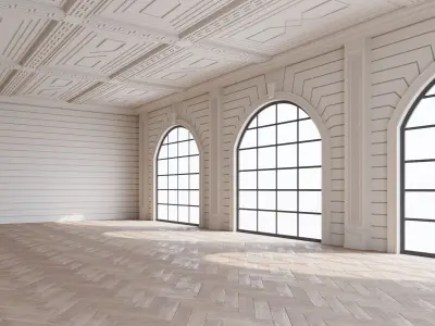 Loft interior 7 3D model