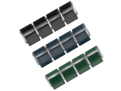 Waiting Chair 1 Low-poly 3D model