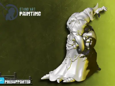 Rotten Librarian 3D model