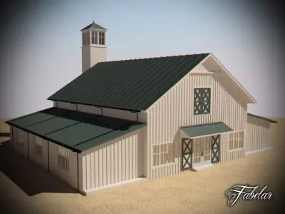 Building 06 Low-poly 3D model