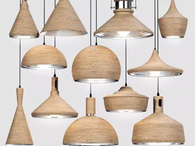 Pendant Lights Kitchen 3D model