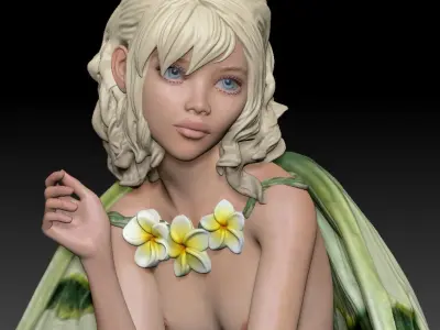 Fairy girls 3D print model