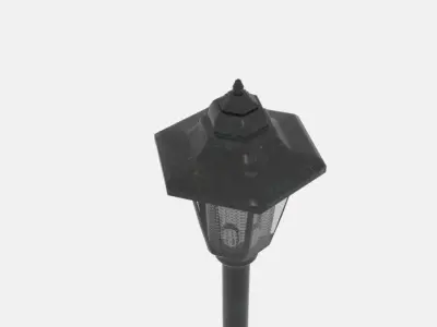  LED Outdoor Solar Garden Light 3D model