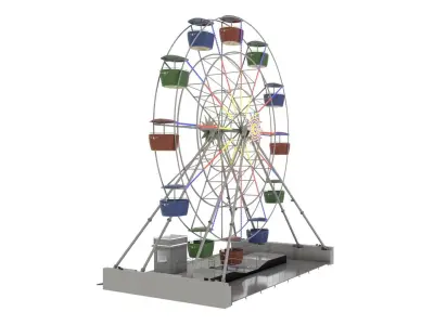 Ferris Wheel 3D model