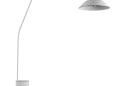 Sten Floor Lamp by DWR 3D model
