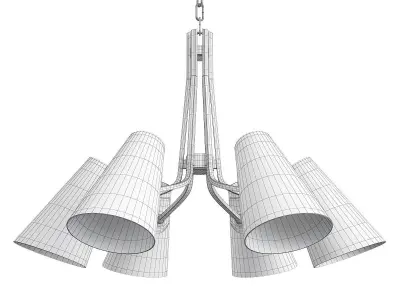 PATTEN CHANDELIER Low-poly 3D model