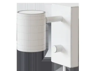 NIMONE Wall lamp reading lamp anthracite 3D model