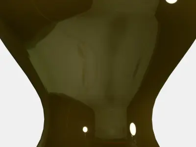 ENERYDA Knob 6 Low-poly 3D model