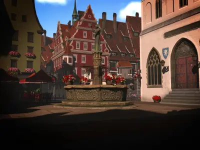 Old Town Square 3D model