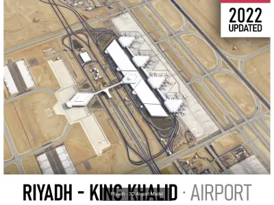 Saudi Arabia 3D Model Pack