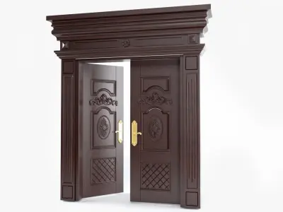 Double Door 03 3D model