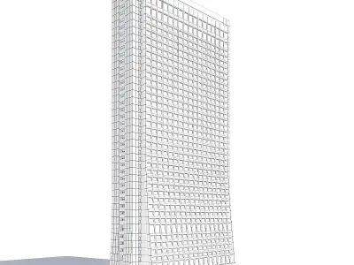 Office Skyscraper 3D Model 3D model