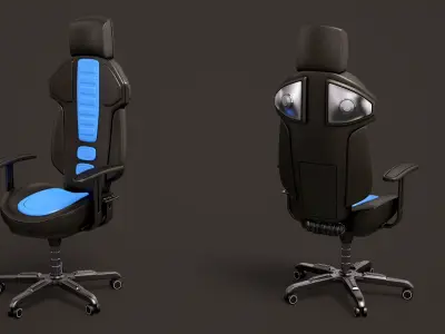 Sci Fi Lab Chair 3D model