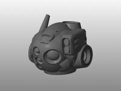 CHIBI-TECH SD - WRAITH II-b CORE  3D print model
