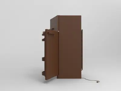 refrigerator mod2 3D print model