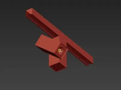 HID lamp 3D model