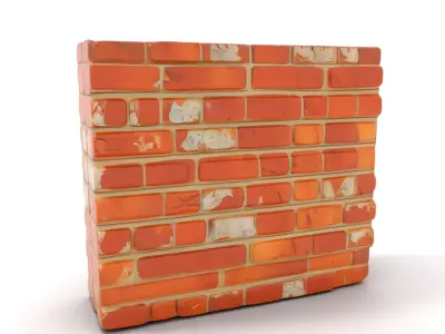 Rustic Brick Wall model pack Texture order