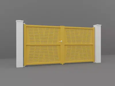Outdoor Gate  3D model