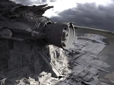 Sci Fi Civilization Return 2 3D model
