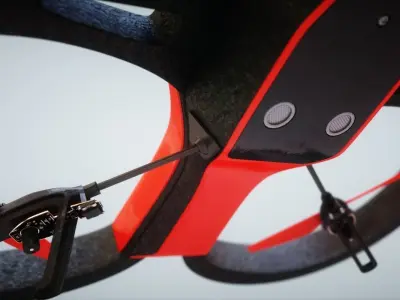 Parrot Drone 3D model