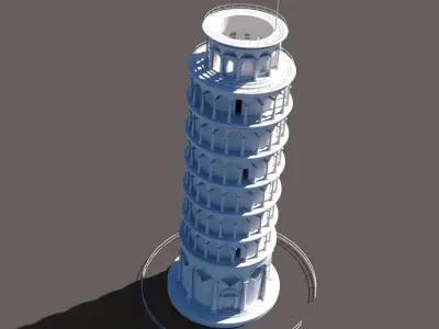Leaning Tower Of Pisa 3D model