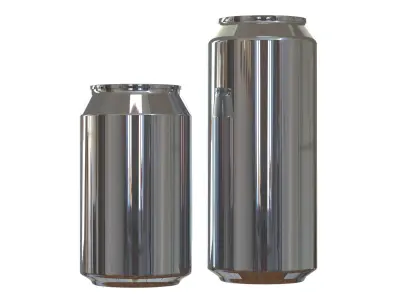 Standard Aluminum Can 3D model