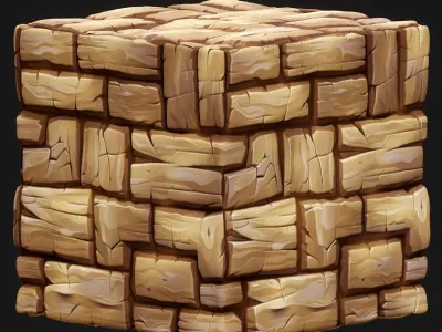 Stylized Floor Seamless Texture Texture 16