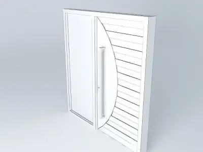 Door Entrance Closed Free 3D model