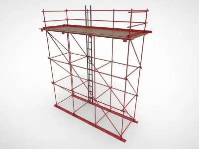 Scaffolding 3D model