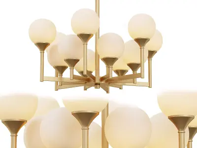  Chandelier Ball Valley Chandelier  3D model