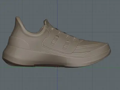 Basic shoe 01 Free 3D model