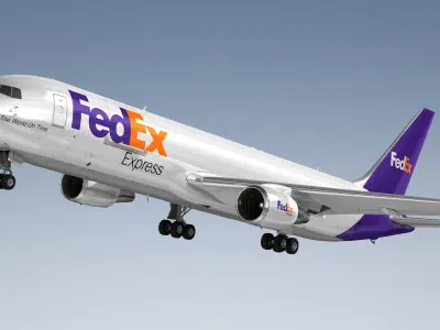  Boeing 767-300F FedEx 