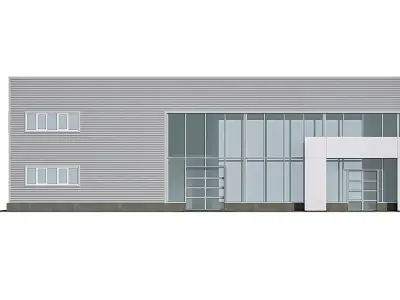 Modern Residential Building 24 3D model