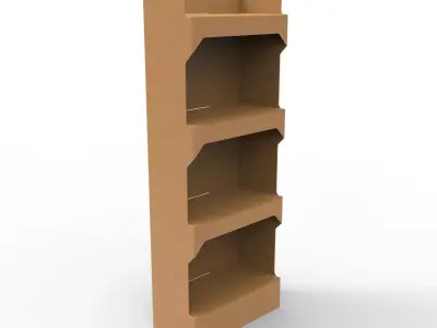 Point of Sale Cardboard Display Stand Texture