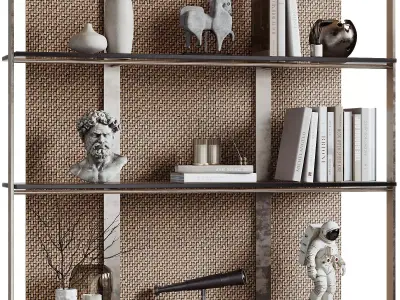 Shelves Decorative - Rack Set 25 3D model