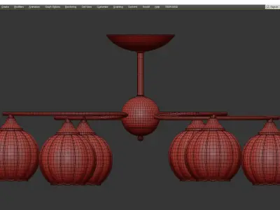 Sirius 3064 Low-poly 3D model