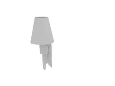 Free Classic Cottage LIght Free low-poly 3D model