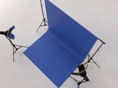 Photography Studio 3D model