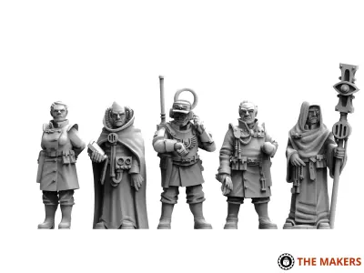 Universal Guard - War Council 3D print model