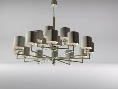 Cometa Chandelier  3D model