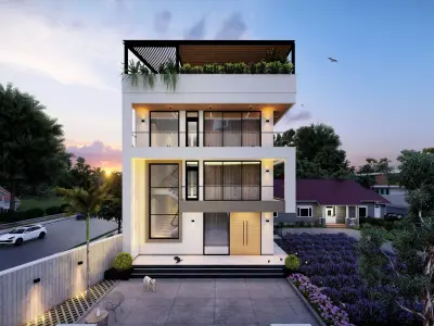 QD House - Architectural 3D model